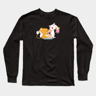 Wanna eat cake and make a contract? Long Sleeve T-Shirt